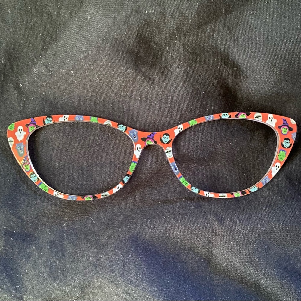 Pair Eyewear Halloween Monsters Witch Ghost Vampire Mummy Topper- Ella